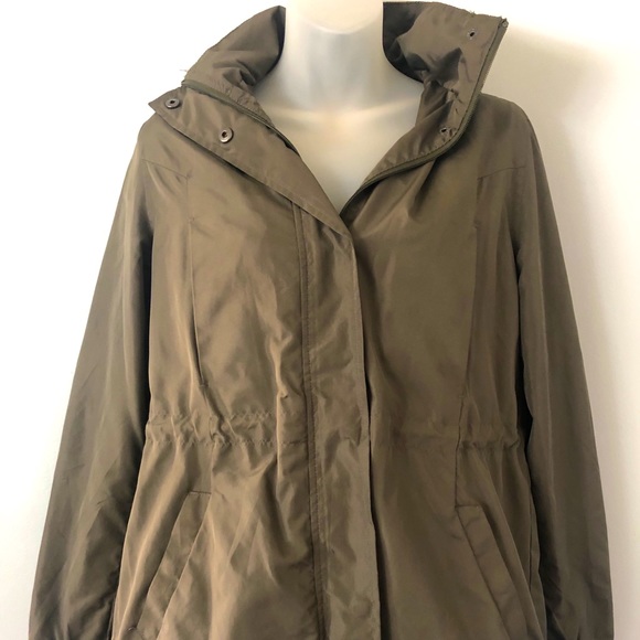 Olive Green Raincoat - Picture 1 of 4